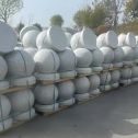 芜湖 白麻花岗岩石材圆球，石球，挡车球，隔离球，景观石球，风水球等