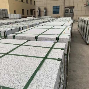 芜湖 白麻花岗岩5.0公分荔枝面地铺石