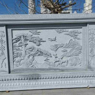 芜湖 芝麻白大型照壁，屏风，影壁