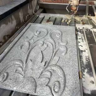 芜湖 白麻别墅干挂雕花板