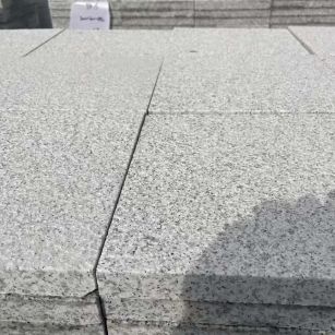 芜湖 白麻花岗岩石材推荐 荔枝面地铺石