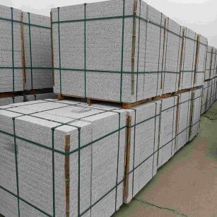 芜湖 白麻花岗岩石材荔枝面地铺石（300*600*50）