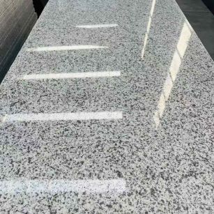 芜湖 白麻花岗岩光面毛板