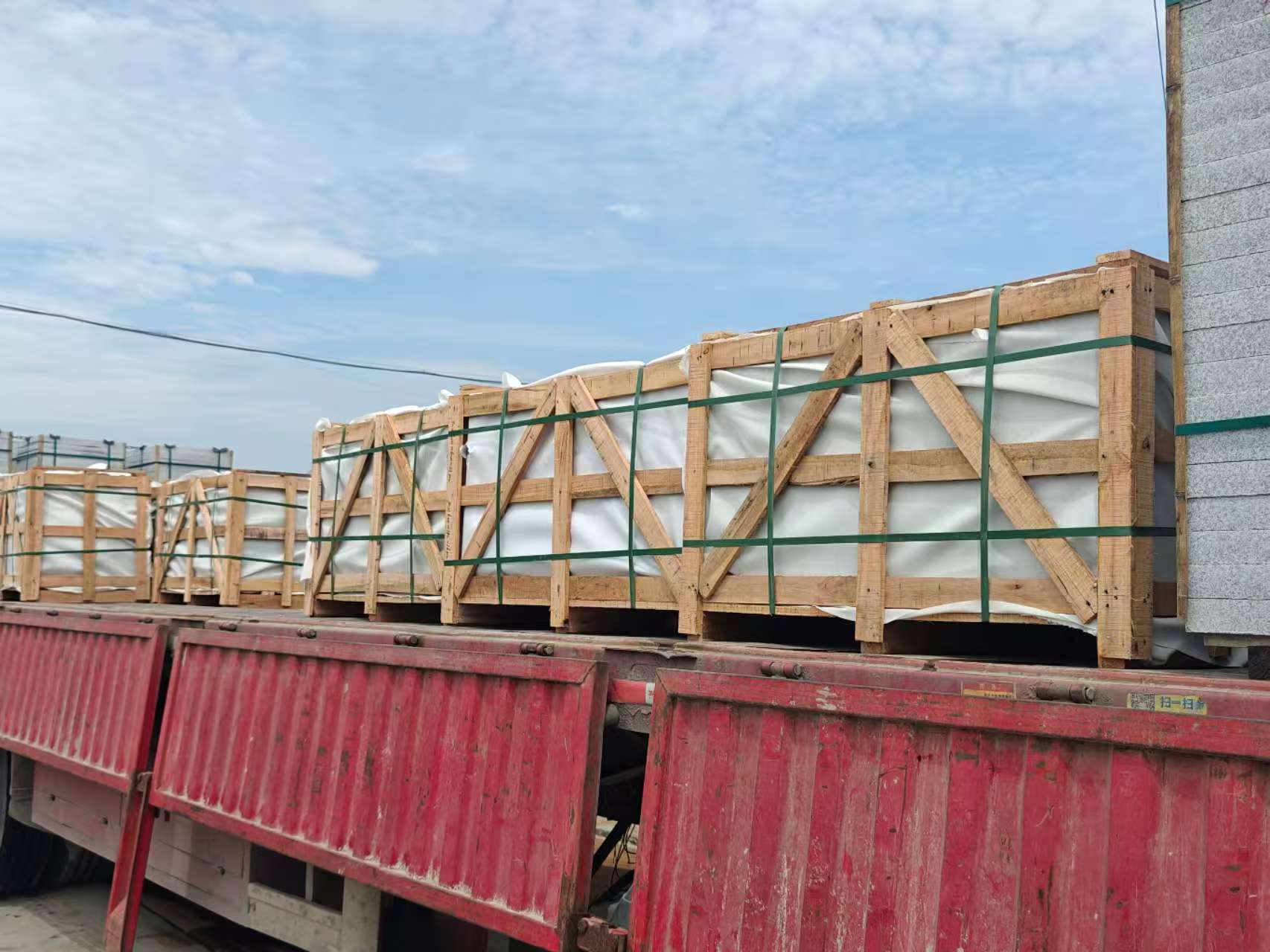 芜湖 芝麻白花岗岩地铺石出口专车-泰国游