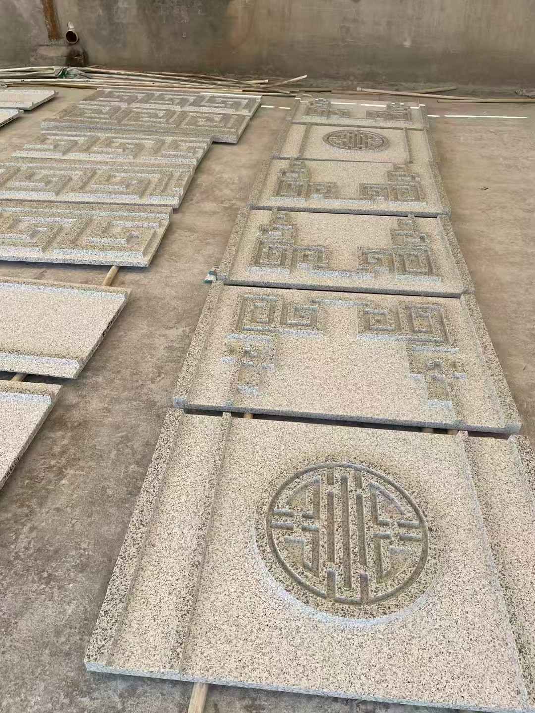 芜湖 白麻花岗岩外墙立面雕刻板