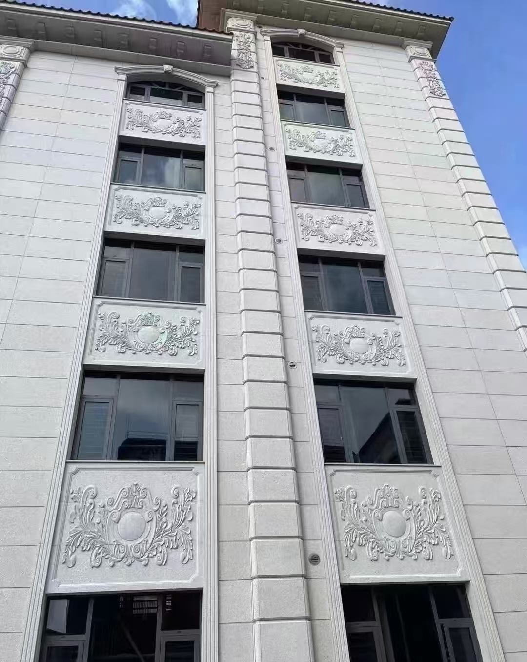 芜湖 白麻荔枝面花岗岩别墅外墙干挂