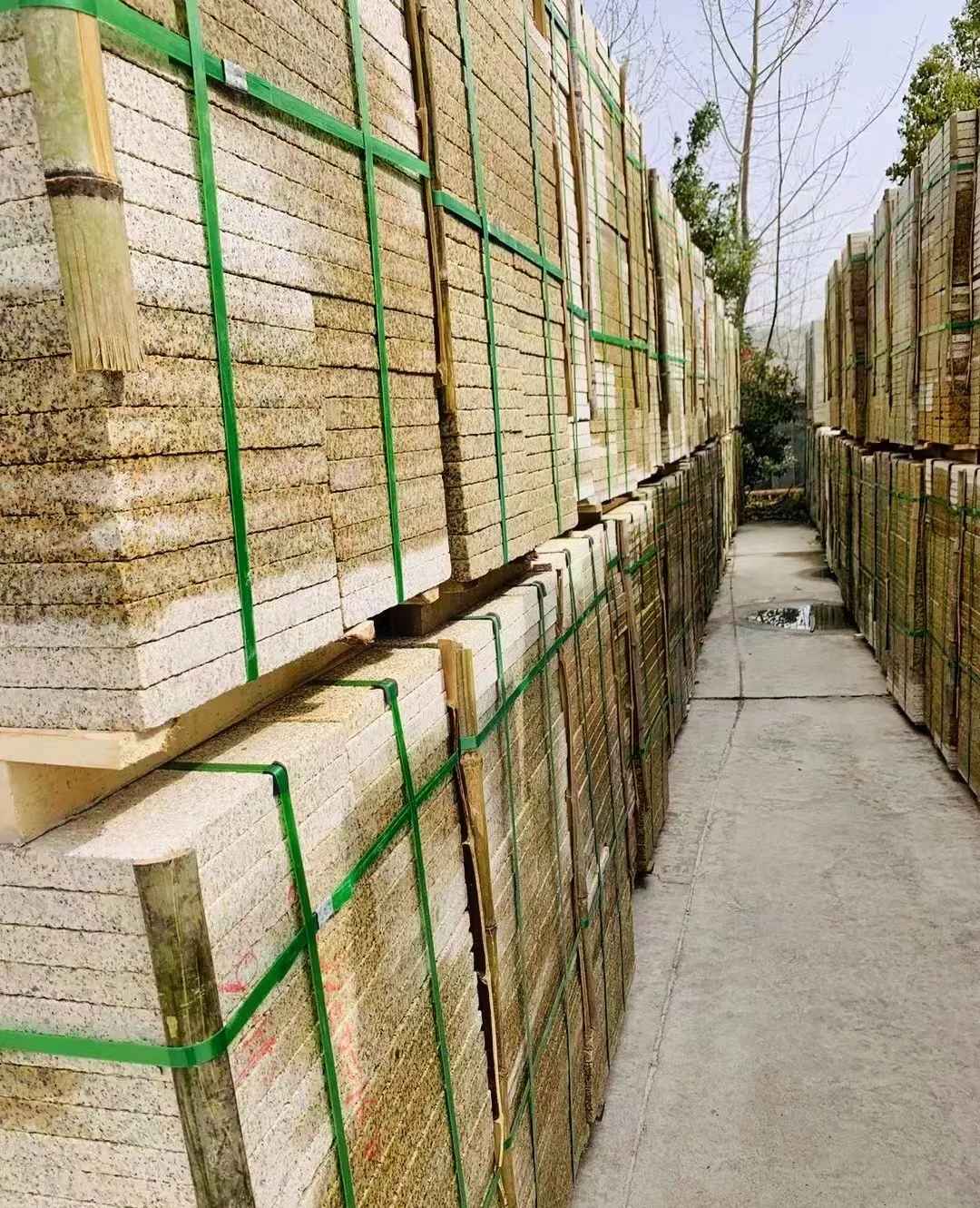 芜湖 黄金麻花岗岩荔枝面地铺石