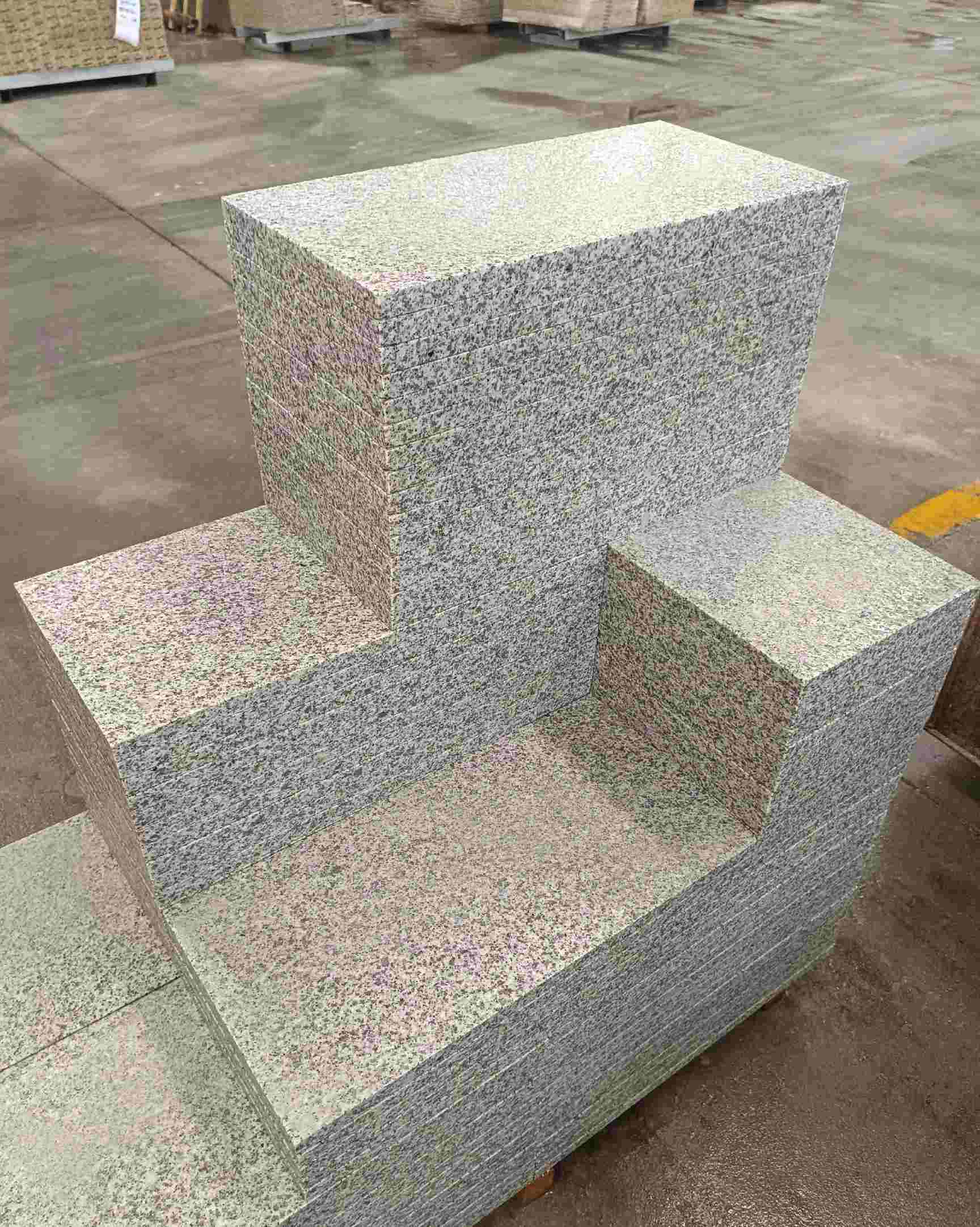 芜湖 白麻花岗岩荔枝面地铺石