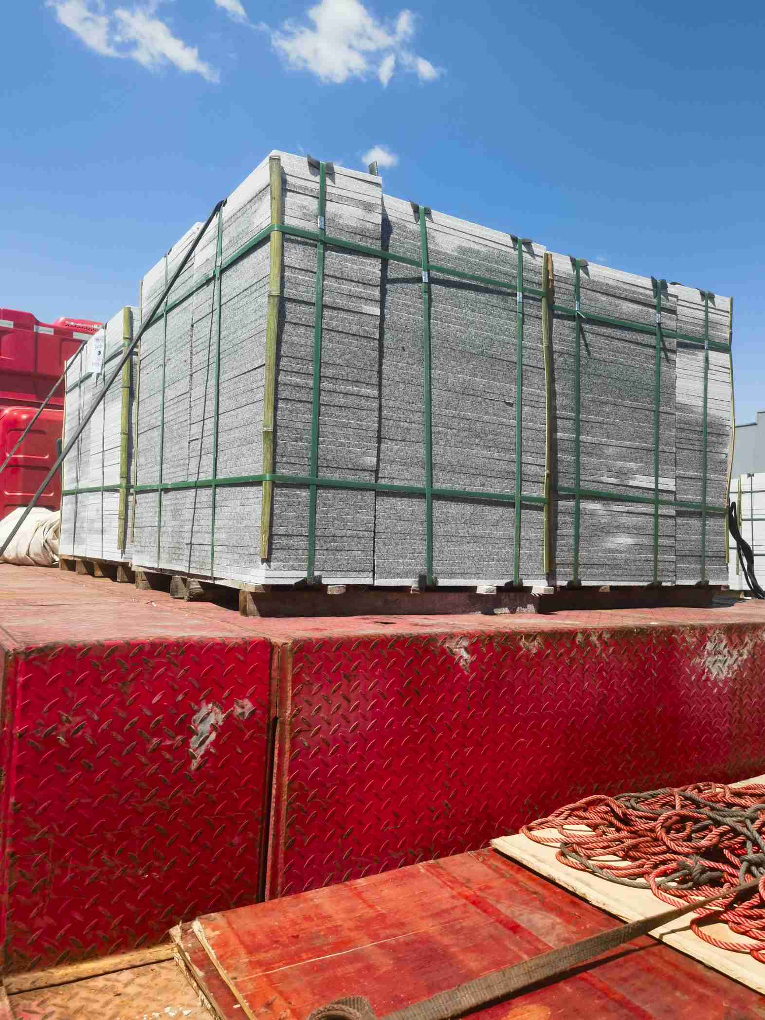 芜湖 芝麻白火烧规格板地铺石300*600/600*600