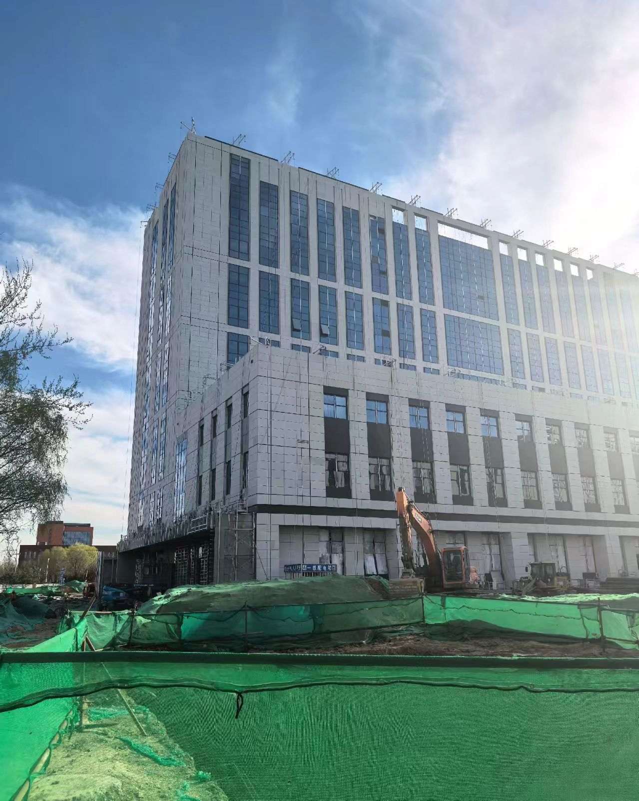 芜湖 白麻花岗岩石材外墙干挂